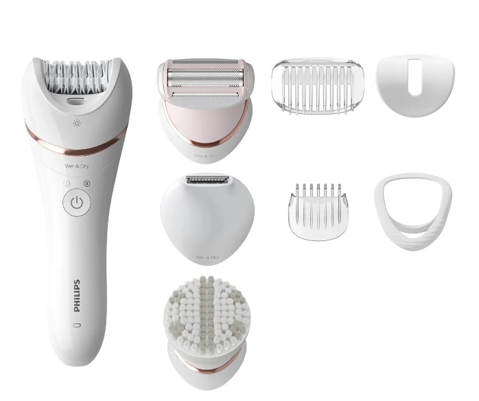 Эпилятор Philips Series 8000 BRE735/00, белый
