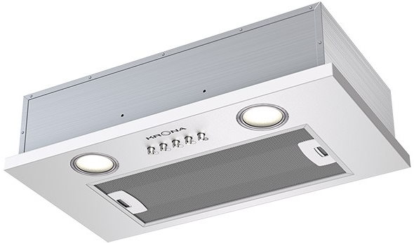 Вытяжка встраиваемая Krona SELINA 600 white PB