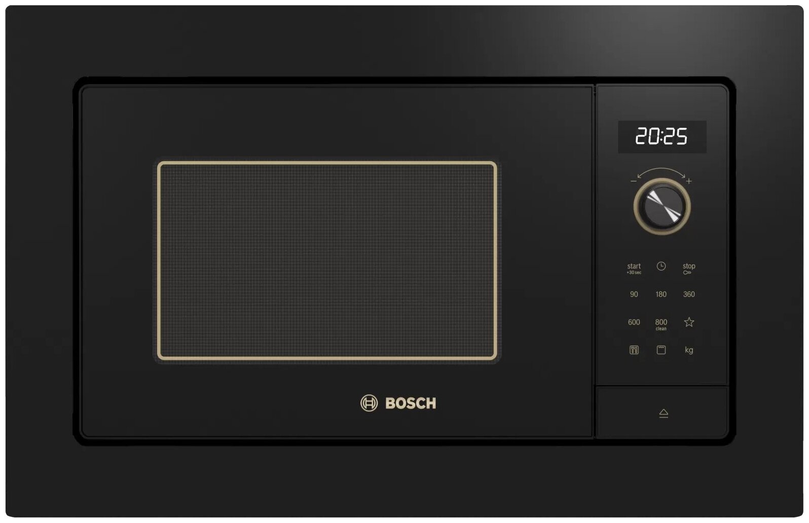 Микроволновая печь встраиваемая Bosch BEL653MY3, черный