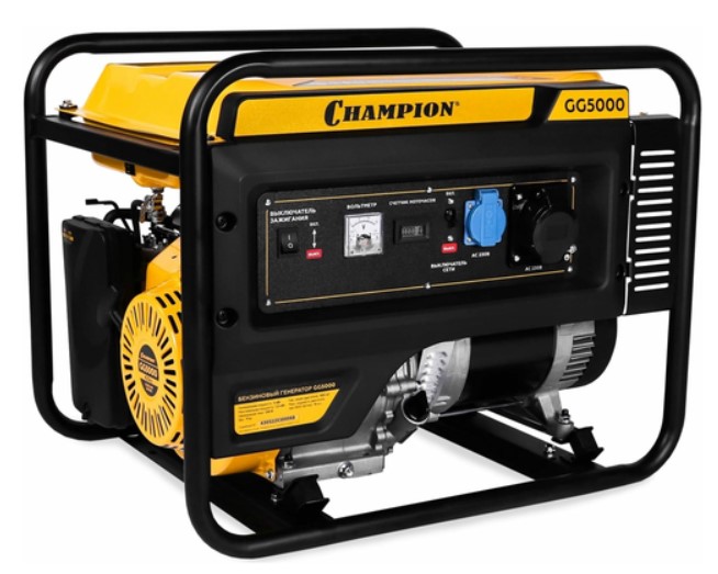 Генератор бензиновый CHAMPION GG5000