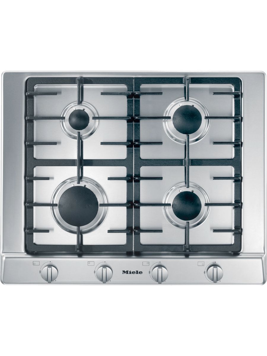 Варочная панель газовая Miele KM 2010, нержавеющая сталь