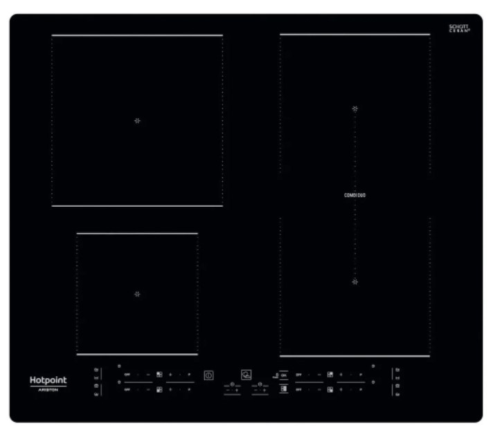 Варочная панель индукционная Hotpoint-Ariston HB 4860B NE