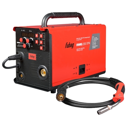 Сварочный аппарат Fubag IRMIG 200 SYN 31447  горелка 38443 TIG, MIG/MAG, MMA