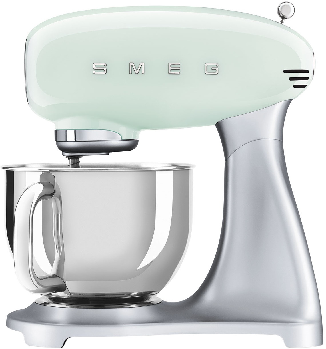 Миксер планетарный Smeg SMF02PGEU пастельный зеленый