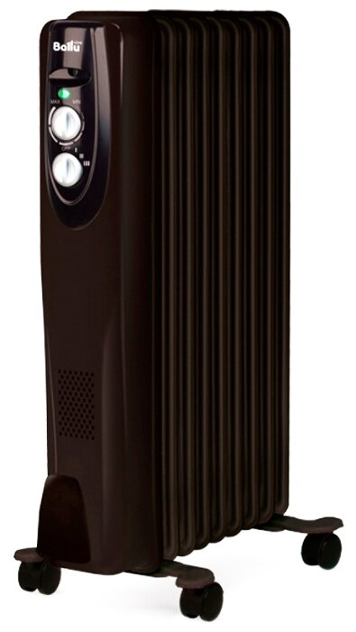 Масляный радиатор Ballu Classic BOH/CL-09 черный