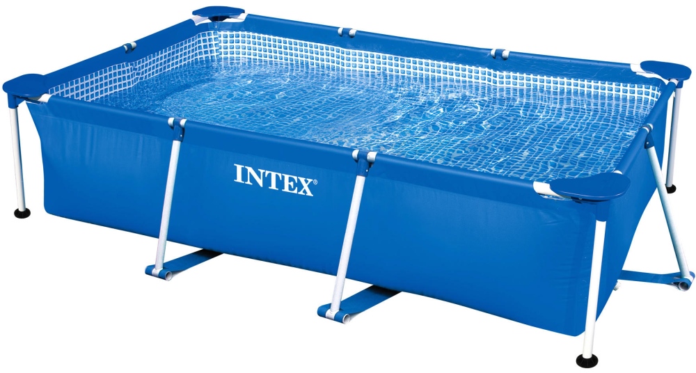 28271NP Бассейн каркасный прямоугольный, 260х160х65см INTEX