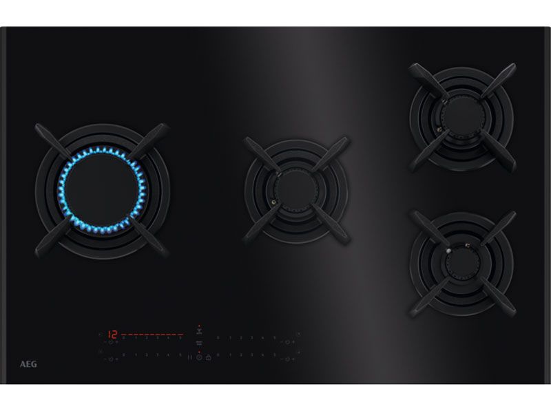 Варочная панель газовая AEG HVB8453IB, черный
