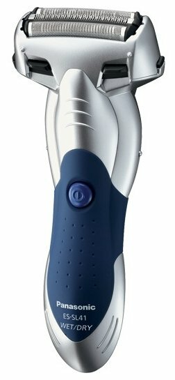 Электробритва Panasonic ES-SL41 серебристый/синий