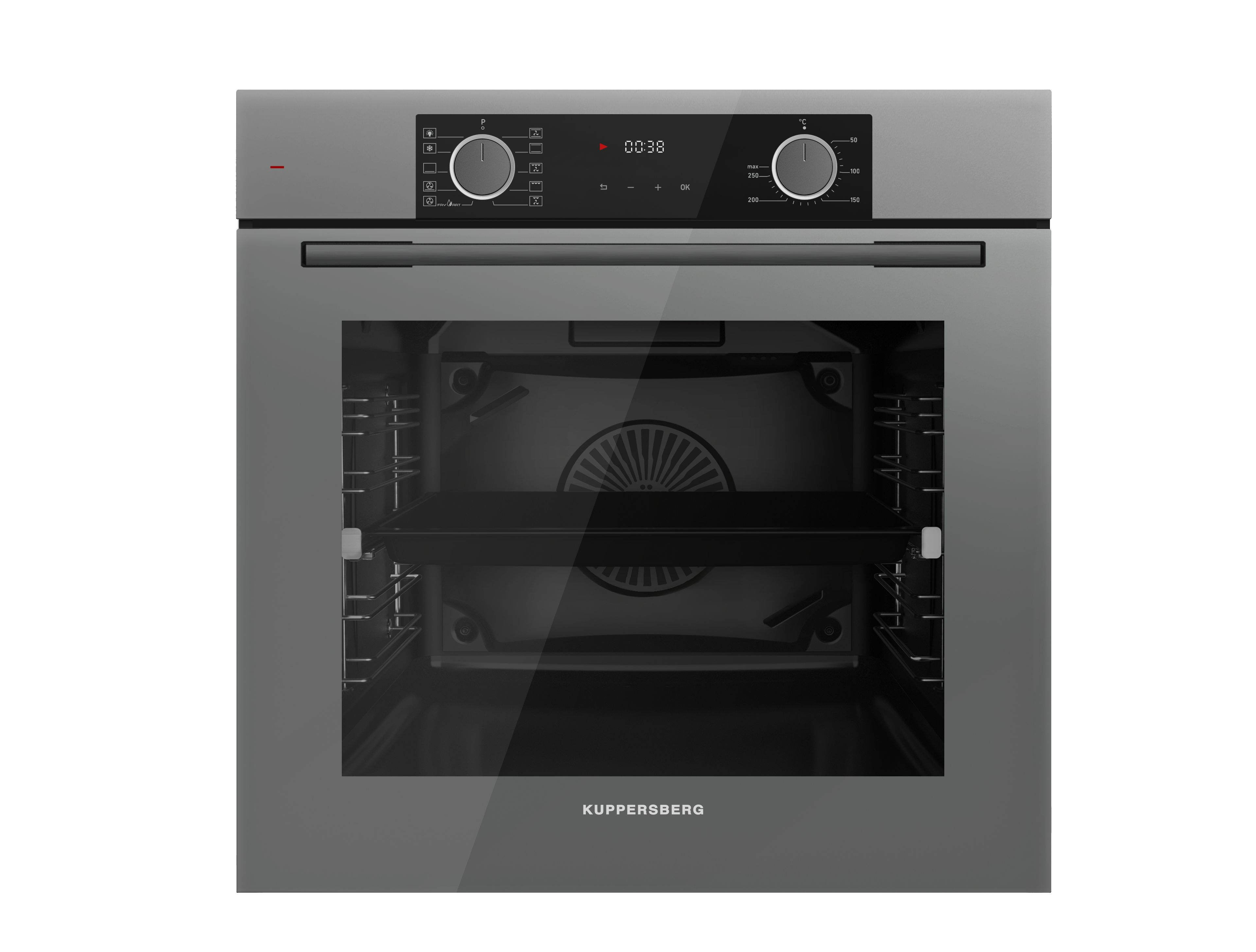 Духовой шкаф электрический Kuppersberg HF 610 GR, графит