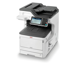 МФУ лазерный OKI MC853DN, светло-серый