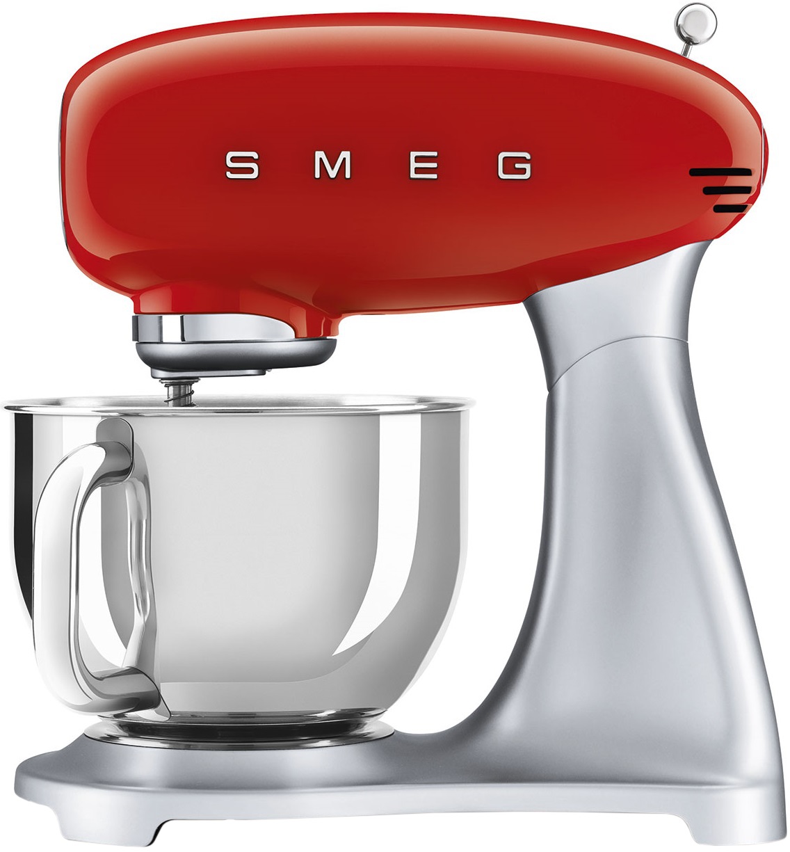 Миксер планетарный Smeg SMF02RDEU красный