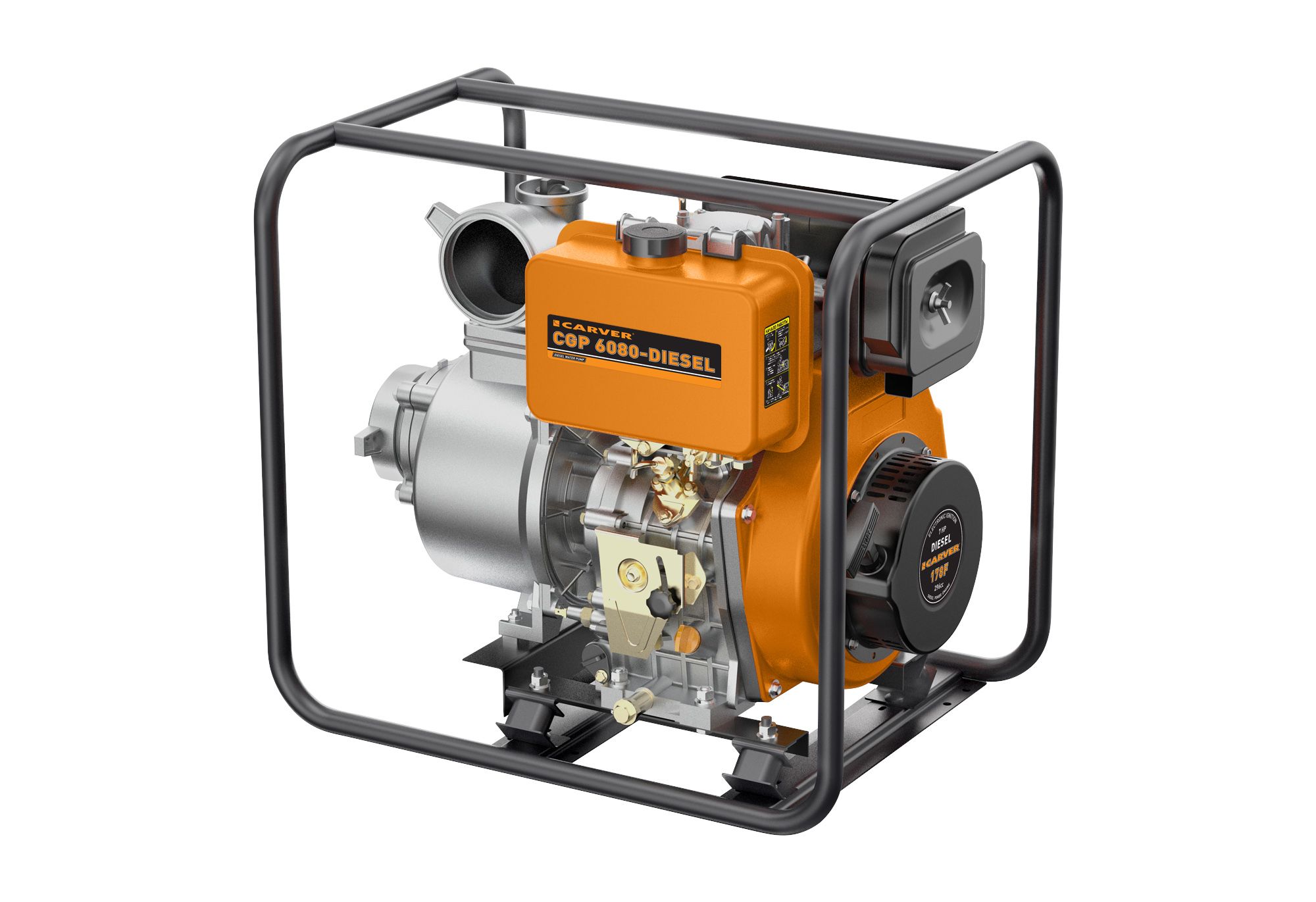 Мотопомпа Carver CGP 6080-DIESEL (01.022.00010)