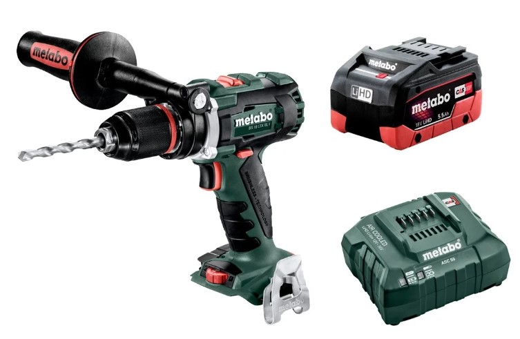 Дрель-шуруповерт аккумуляторная Metabo BS 18 LTX BL Impuls T03901