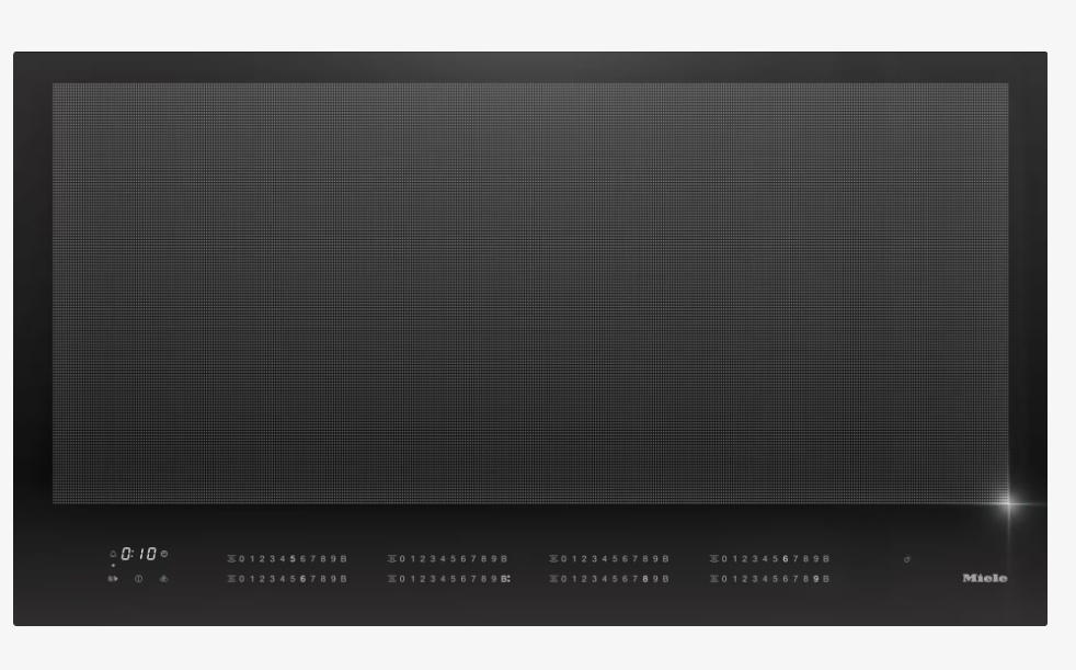 Варочная панель электрическая Miele KM 7897-2 FL Diamond Black
