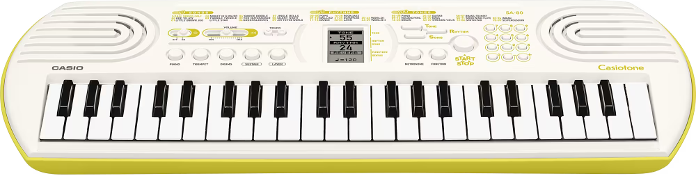 Синтезатор Casio SA-80 белый