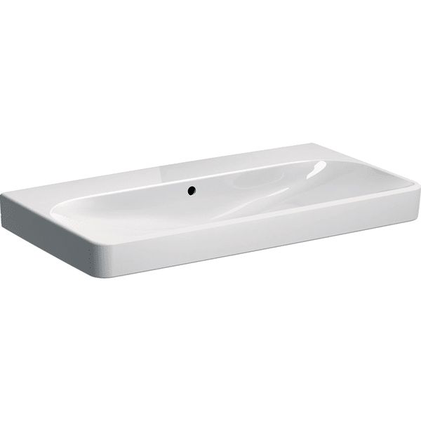 Раковина подвесная Geberit Smyle Square 500.250.01.1, белый