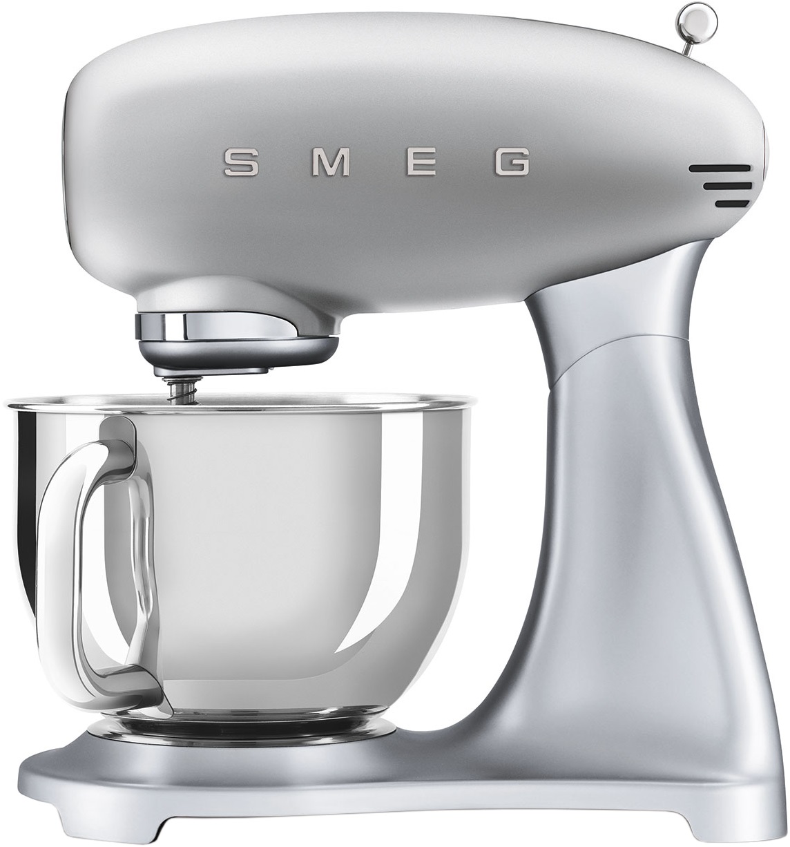 Миксер планетарный Smeg SMF02SVEU серебристый