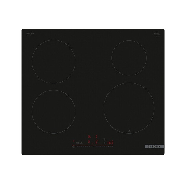 Варочная панель индукционная Bosch PUE611HC1E, черный