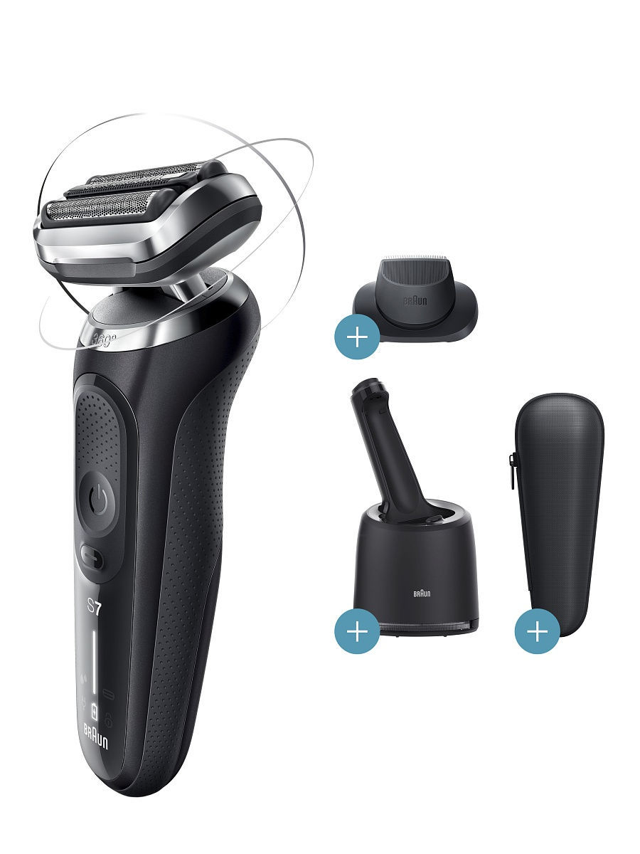 Электробритва Braun 70-N7200cc/70-S7200cc Series 7 серый