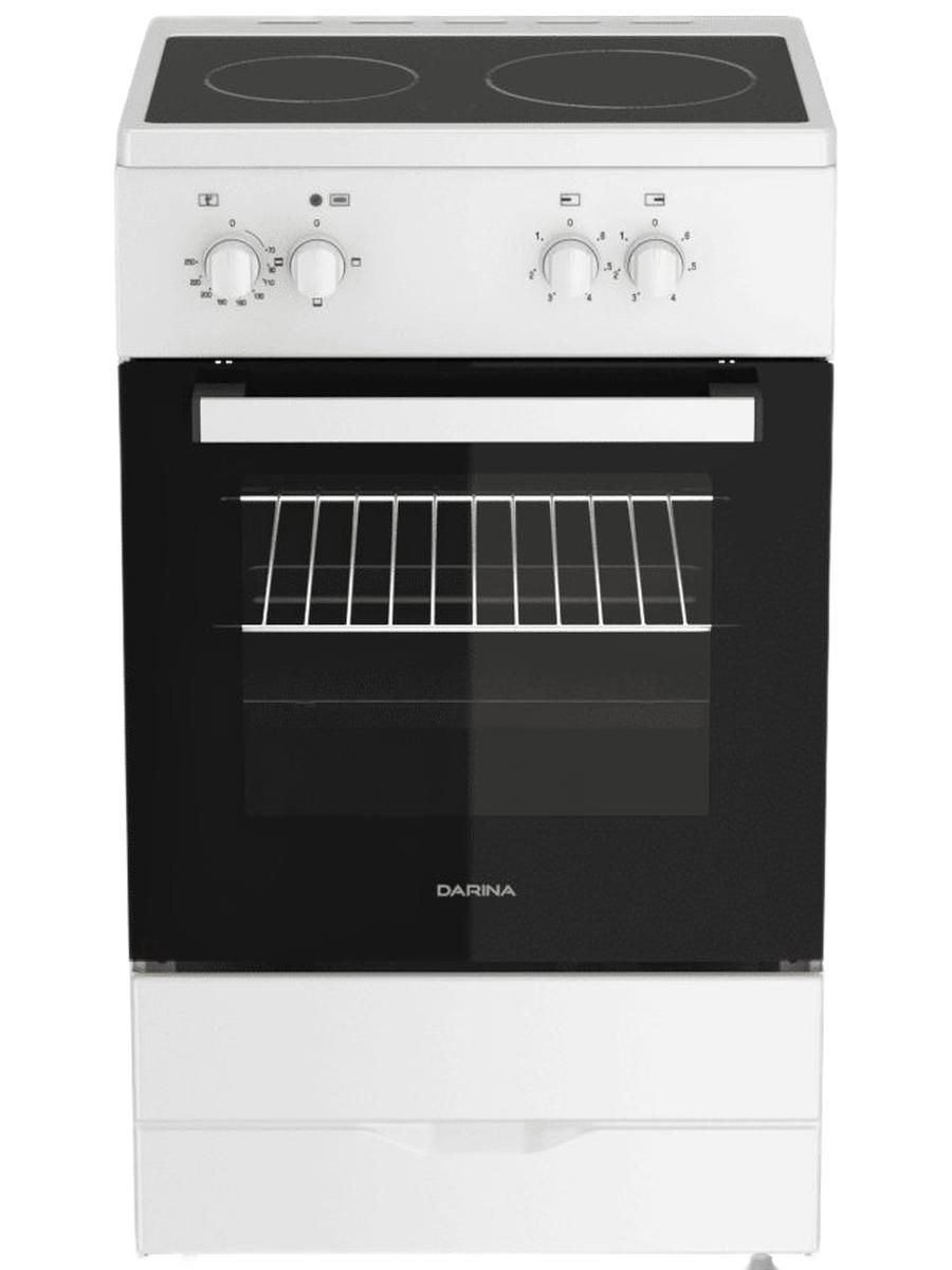 Плита электрическая DARINA 1F 5604 W, белый