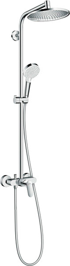 Душевая стойка Hansgrohe Crometta S 240 1jet Showerpipe EcoSmart 27269000