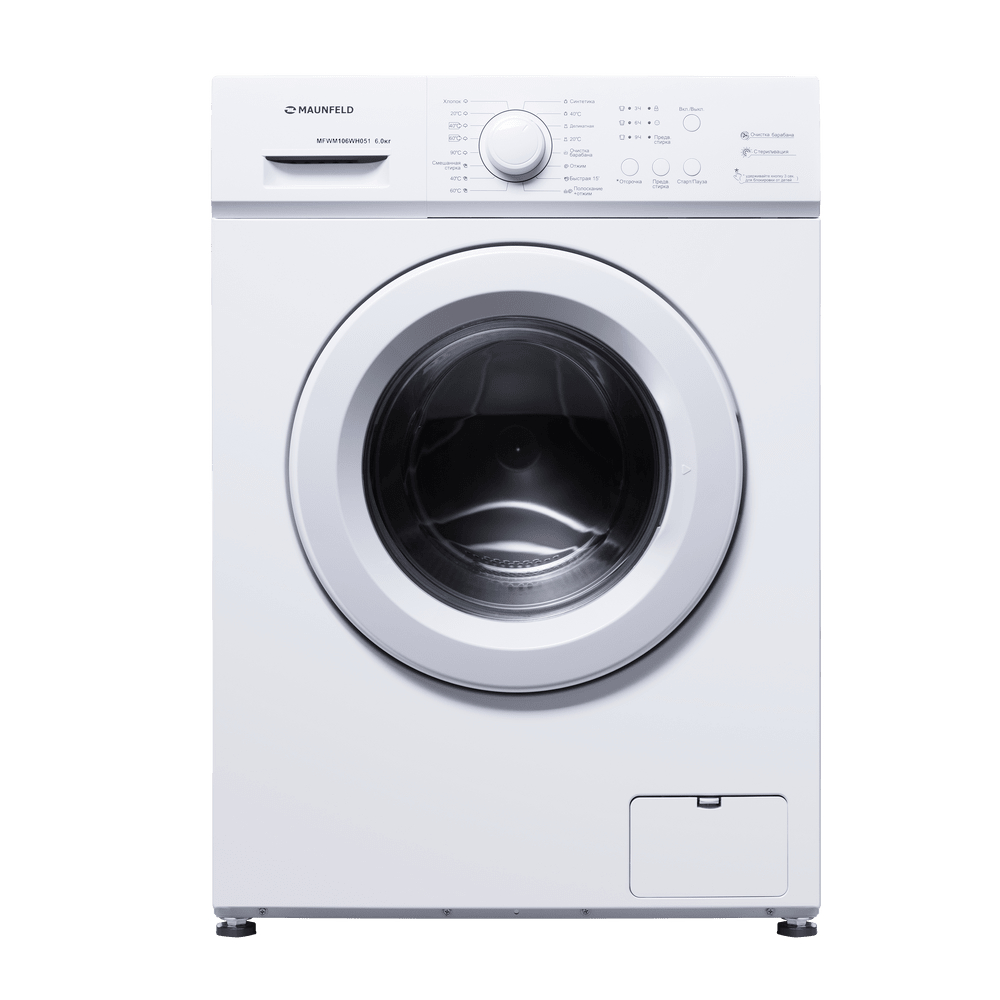 Стиральная машина узкая MAUNFELD MFWM106WH051