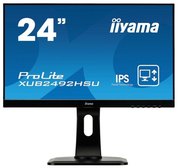 Монитор Iiyama ProLite XUB2492HSU-1 черный