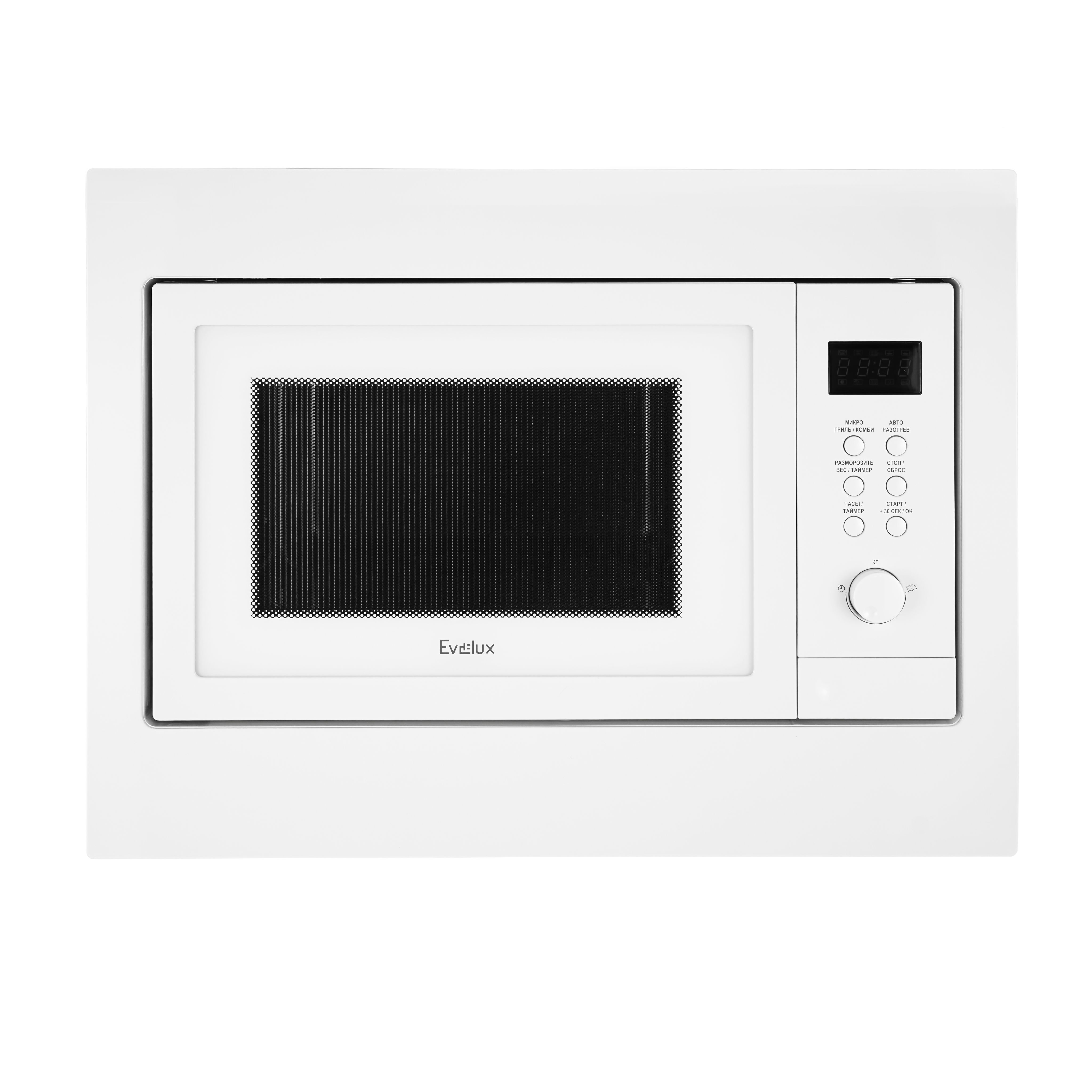 Микроволновая печь встраиваемая Evelux MW 25 W, белый