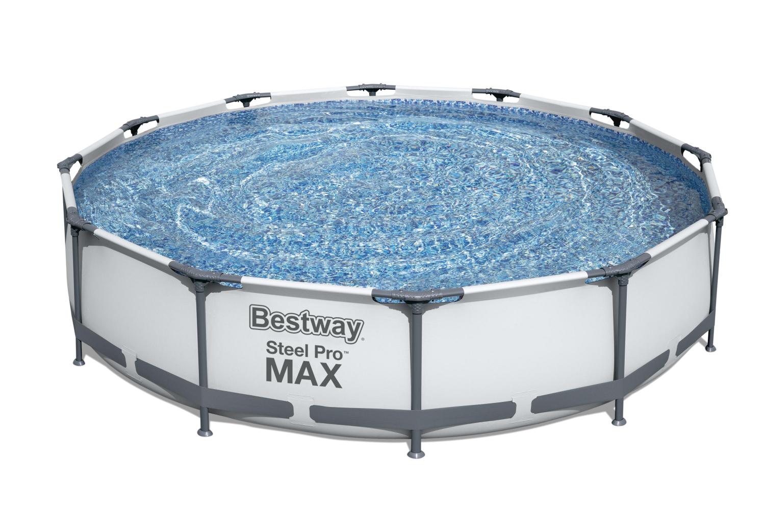 Бассейн каркасный Bestway Steel Pro MAX, 366 х 76 см, фильтр-насос, 56416