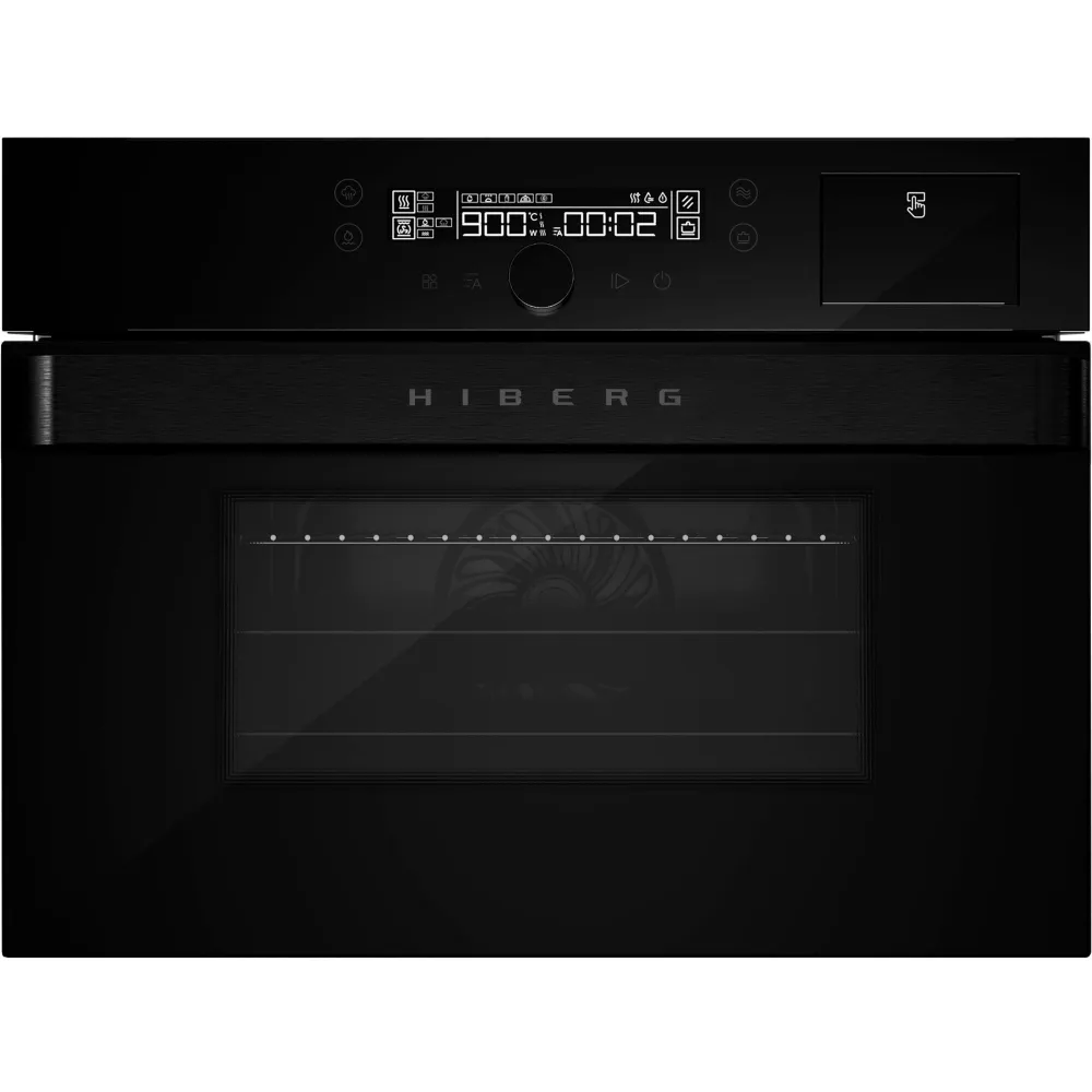 Духовой шкаф электрический HIBERG MS-VM 5115 B SMART, черный