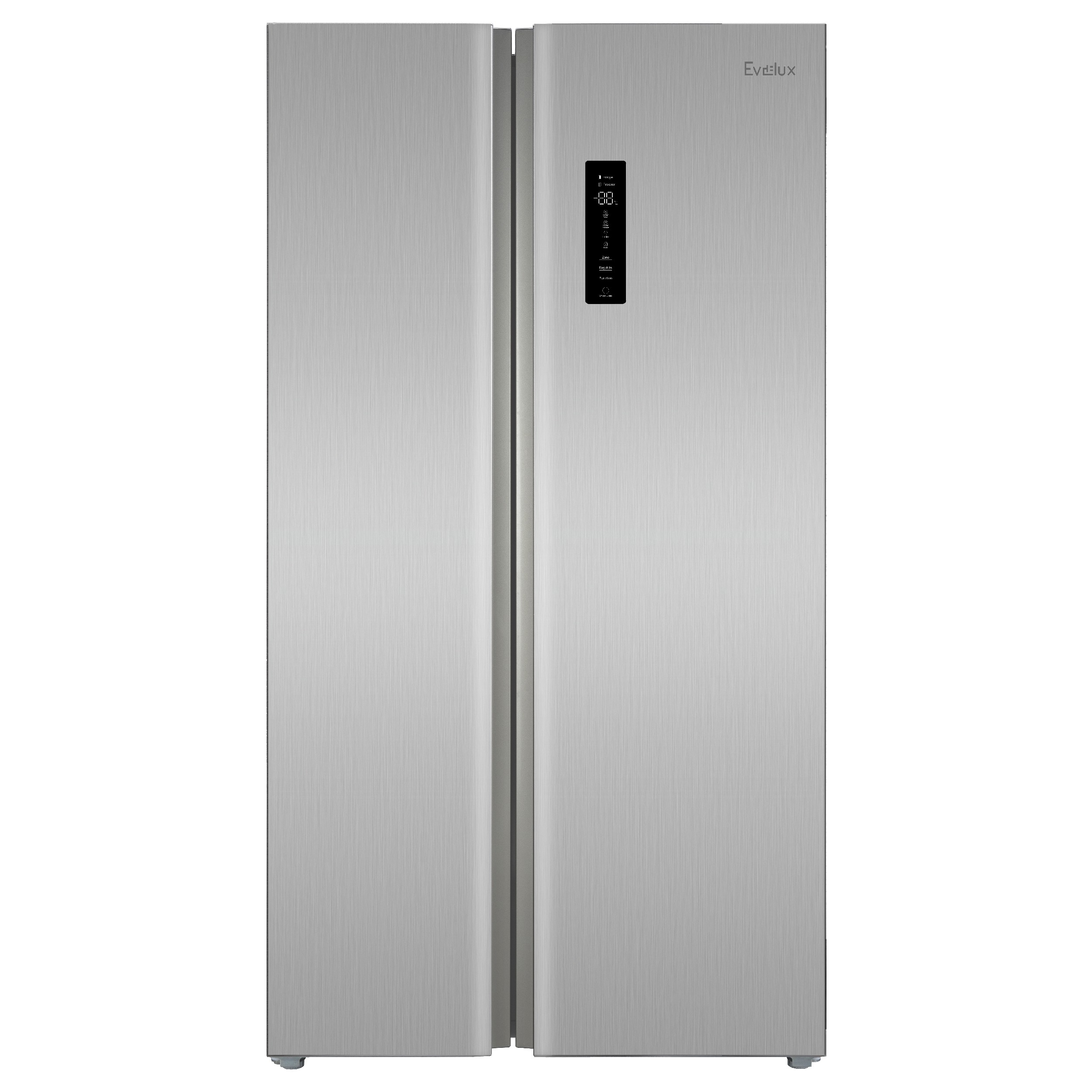 Холодильник Side-by-Side Evelux FSBS 5100 X, нержавеющая сталь