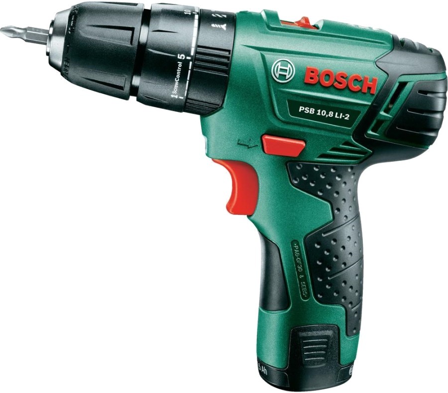 Дрель-шуруповерт Bosch PSB 10.8 LI-2 (0603983921)