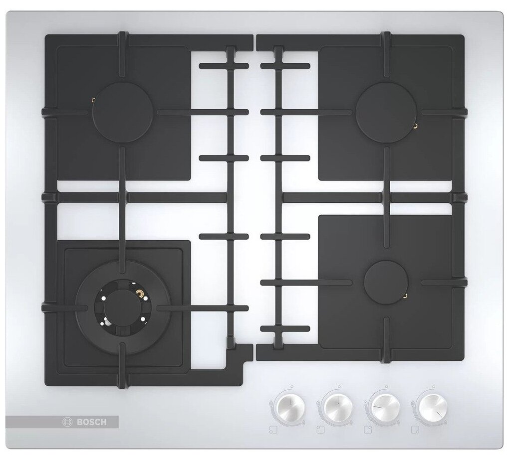 Варочная панель газовая Bosch PNH6B2O92R, белый