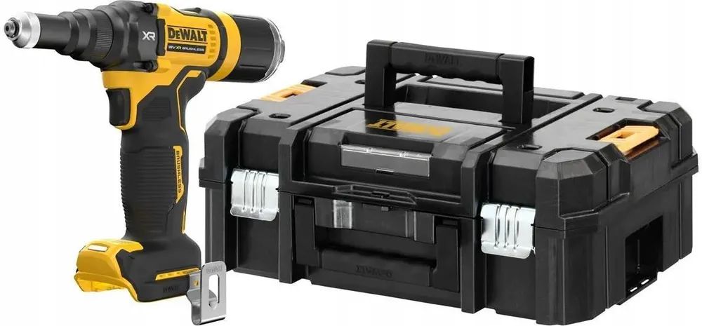 Пистолет заклепочный аккумуляторный DeWALT DCF403NT-XJ (кейс, без АКБ и ЗУ)