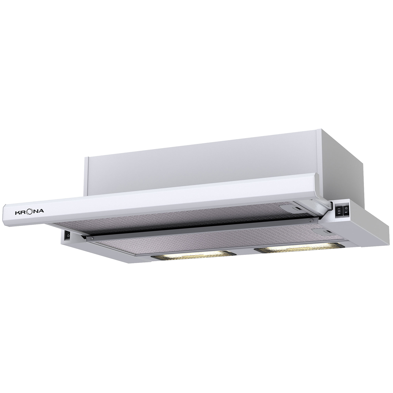 Вытяжка встраиваемая Krona KAMILLA 600 E2M white