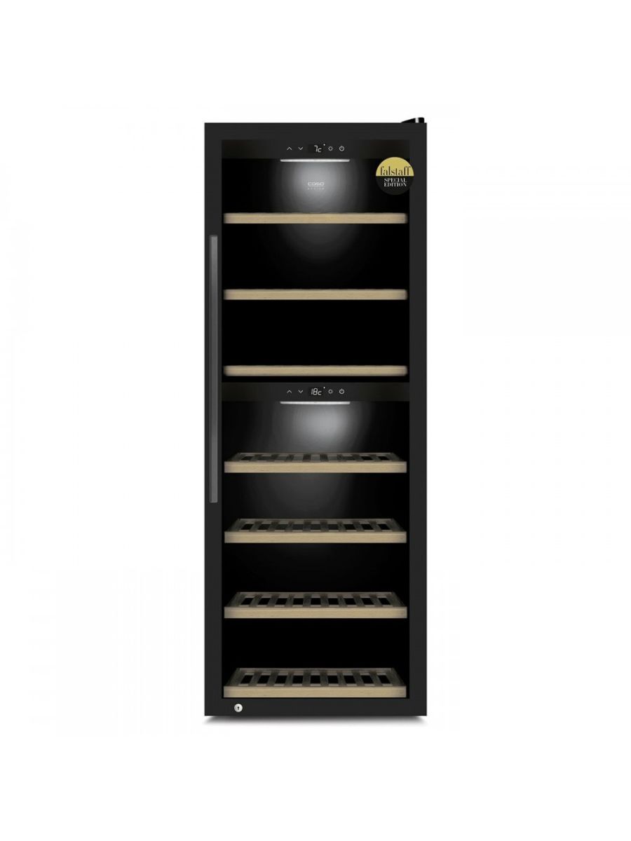 Винный шкаф Caso WineExclusive 126 Smart, черный