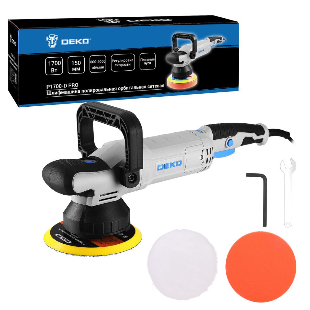 Шлифмашина эксцентриковая DEKO P1700-D PRO