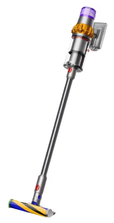 Пылесос Dyson V15 Detect Absolute серебристый EU (394451-01)