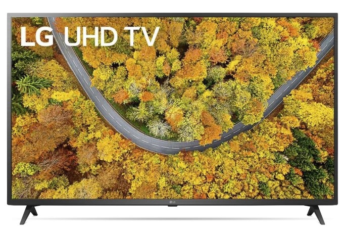 Телевизор LG 55UP76006LC LED, HDR черный
