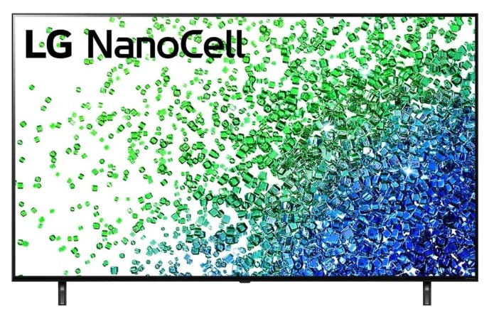 Телевизор LG 55NANO806PA 2021 NanoCell, HDR черный