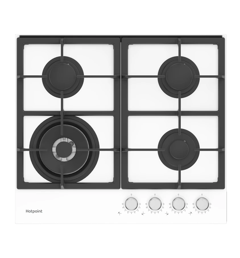 Варочная панель газовая Hotpoint HGS 62F/WH, белый
