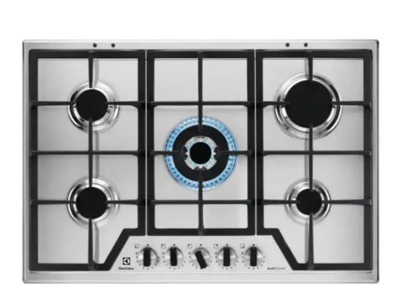Варочная панель газовая Electrolux KGS75362XX, нержавеющая сталь