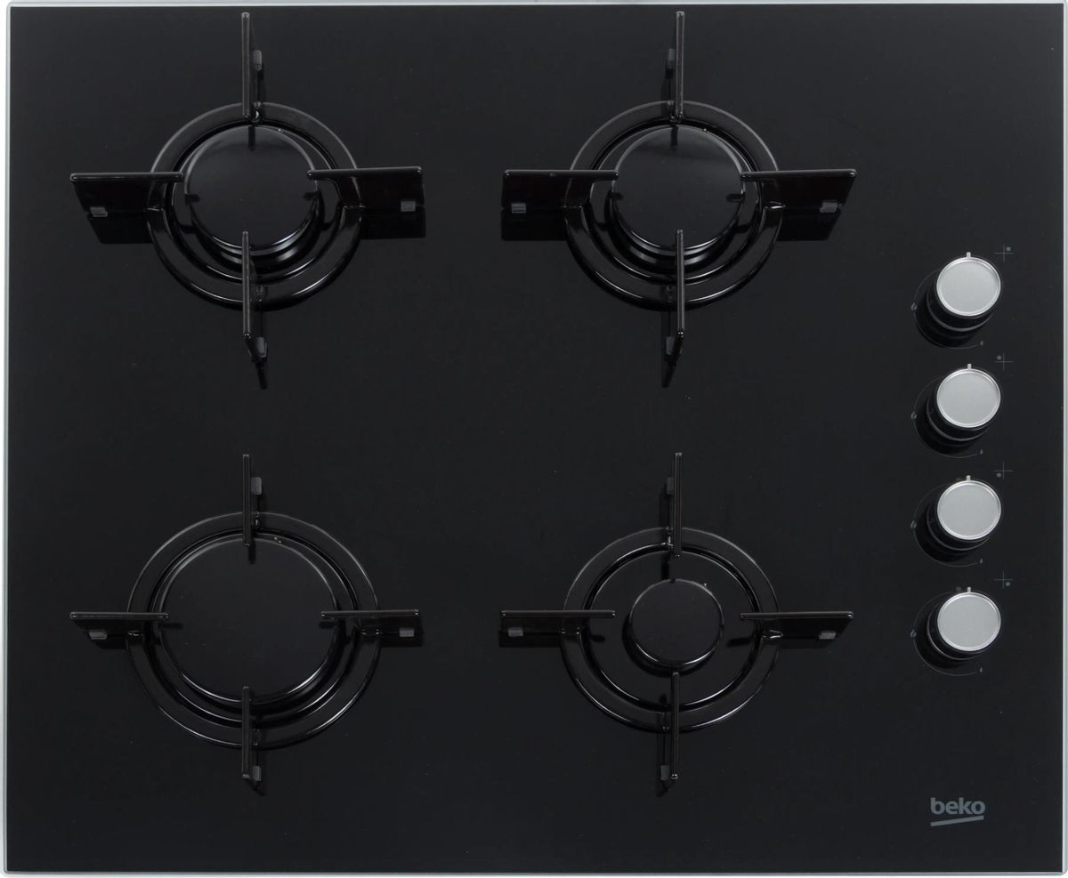Варочная панель газовая Beko HILG64120S, черный