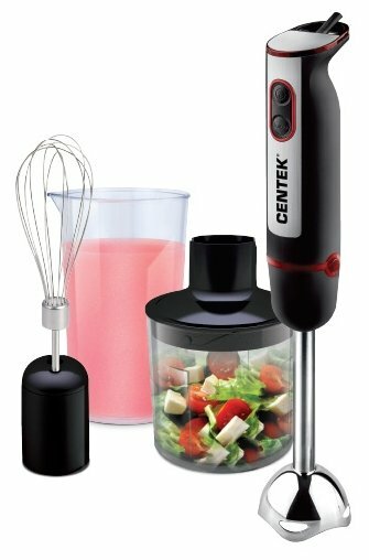 Погружной блендер CENTEK CT-1319 черный