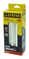 STAYER Клеевые стержни 11x200 мм, 40 шт белый