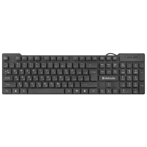 Клавиатура Defender Element HB-190 USB RU Black USB