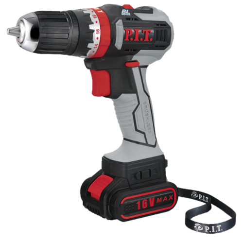 Дрель-шуруповерт P.I.T. PID03002-16M2/BL