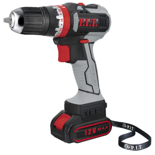 Дрель-шуруповерт P.I.T. PID03001-12M2/BL
