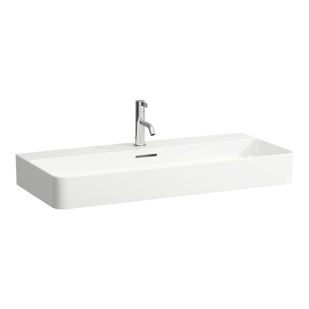Раковина Laufen Val 8.1028.7.000.104.1 95 см, белый глянцевый