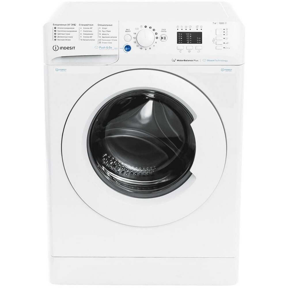 Стиральная машина Indesit BWSA 7109 WWV, белый